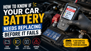 How to Know If Your Car Battery Needs Replacing Before It Fails