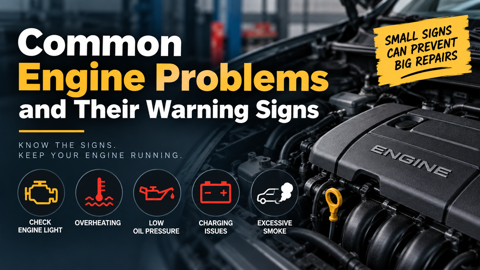 Common Engine Problems and Their Warning Signs