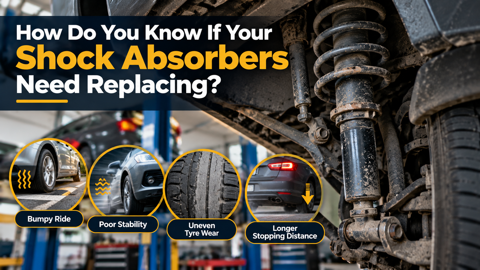 How Do You Know If Your Shock Absorbers Need Replacing